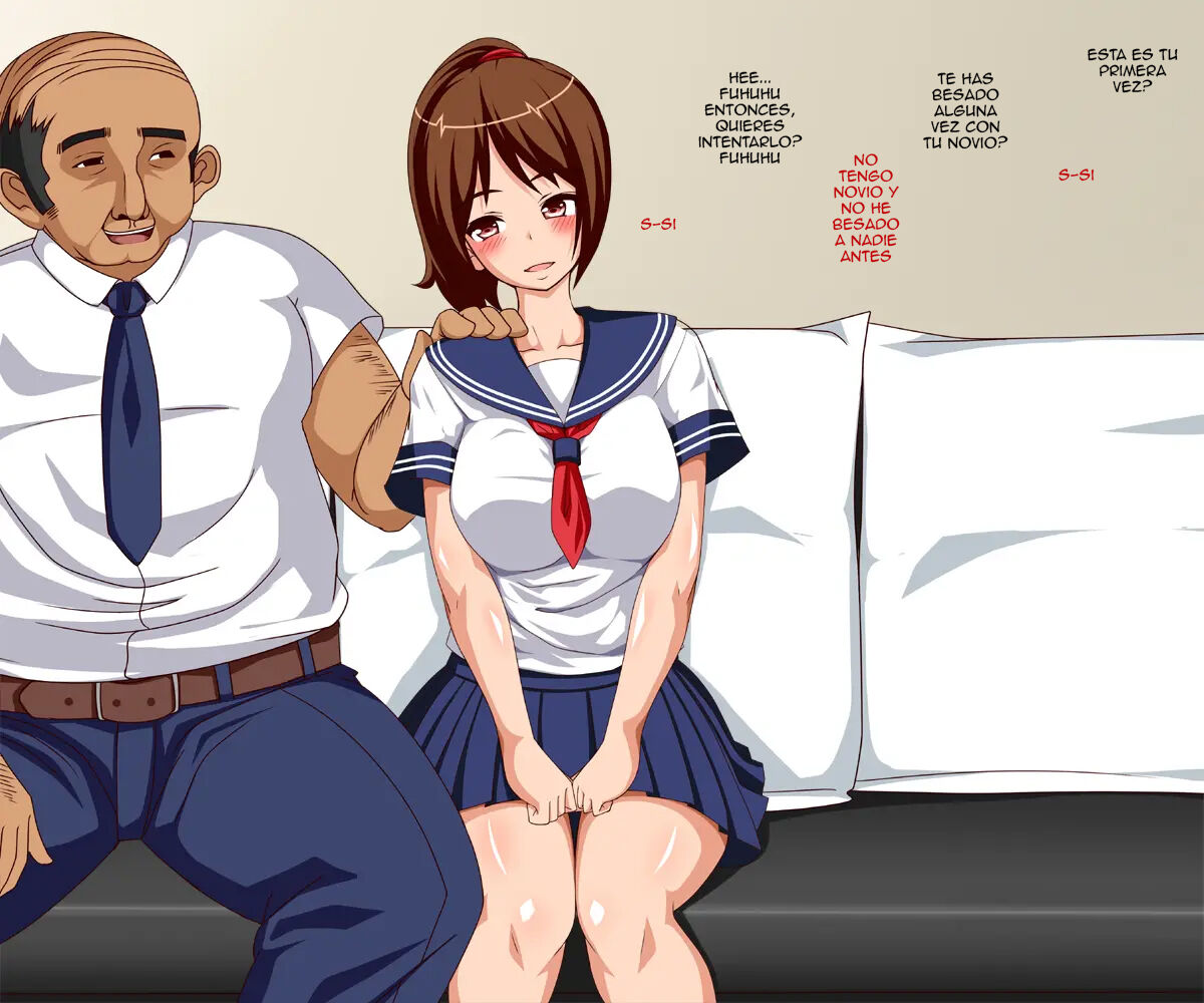 Watashi, Enkou shimasu ~Ojisan Chinpo de Kanojo no Manko ga Guchuguchu ni Sarechau Hanashi~ | Voy a hacer citas compensadas - La historia de cómo el pene de un viejo mojó su vagina page 6 full