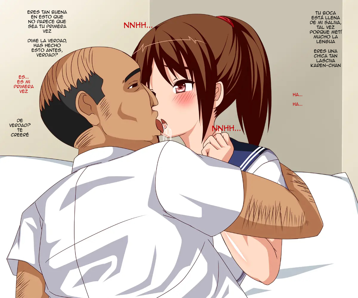 Watashi, Enkou shimasu ~Ojisan Chinpo de Kanojo no Manko ga Guchuguchu ni Sarechau Hanashi~ | Voy a hacer citas compensadas - La historia de cómo el pene de un viejo mojó su vagina page 9 full