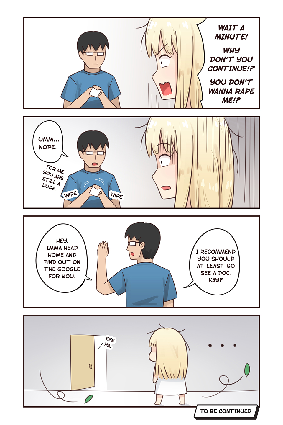 I turned into a girl but NO ONE fucks me #1 page 9 full