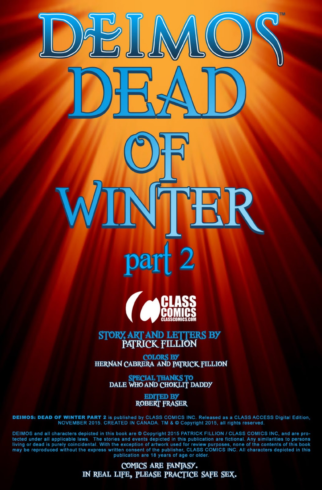 Deimos Dead of Winter #2 page 2 full