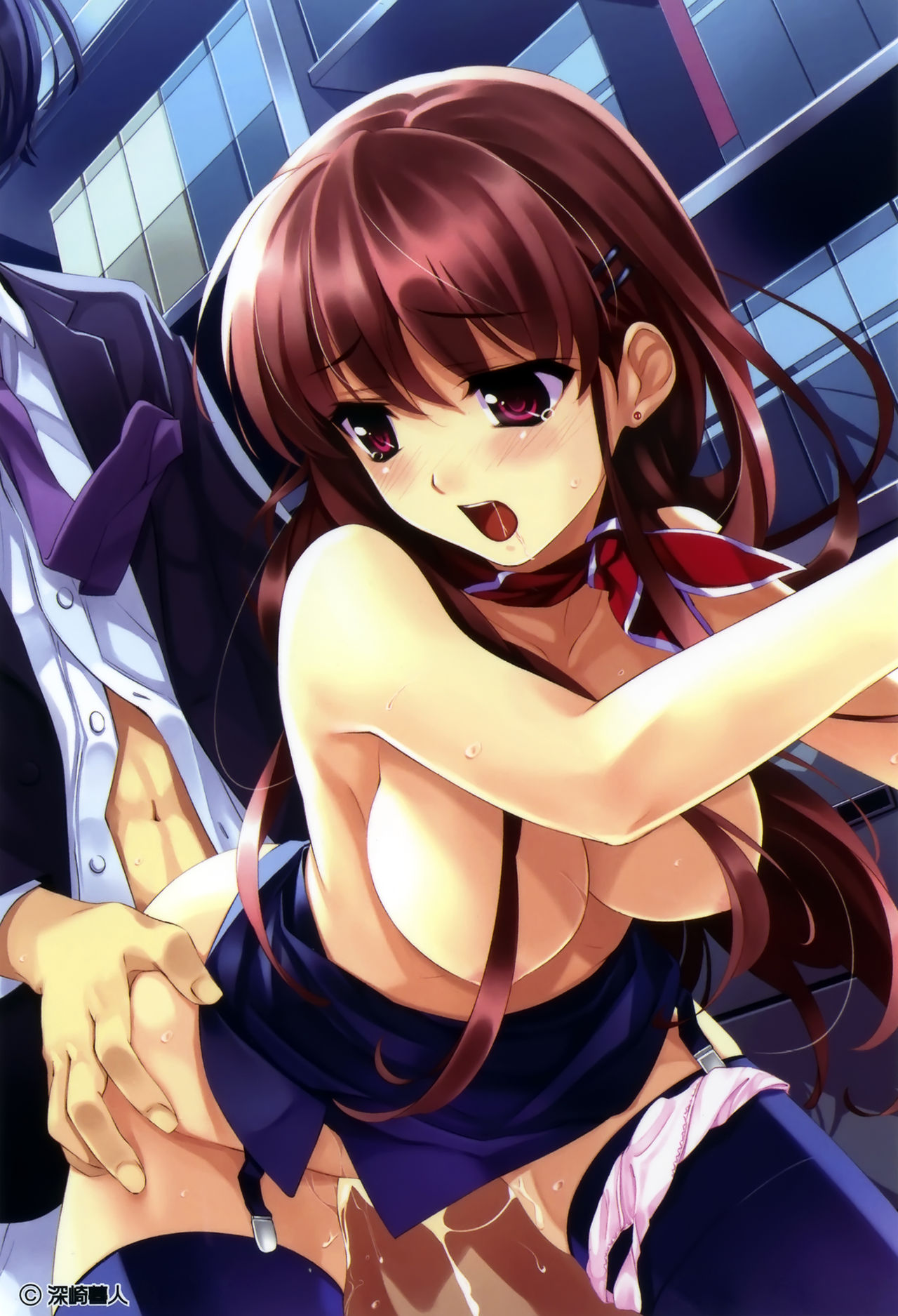 Cover pages of Comic Aun illustrated by Misaki Kurehito page 8 full
