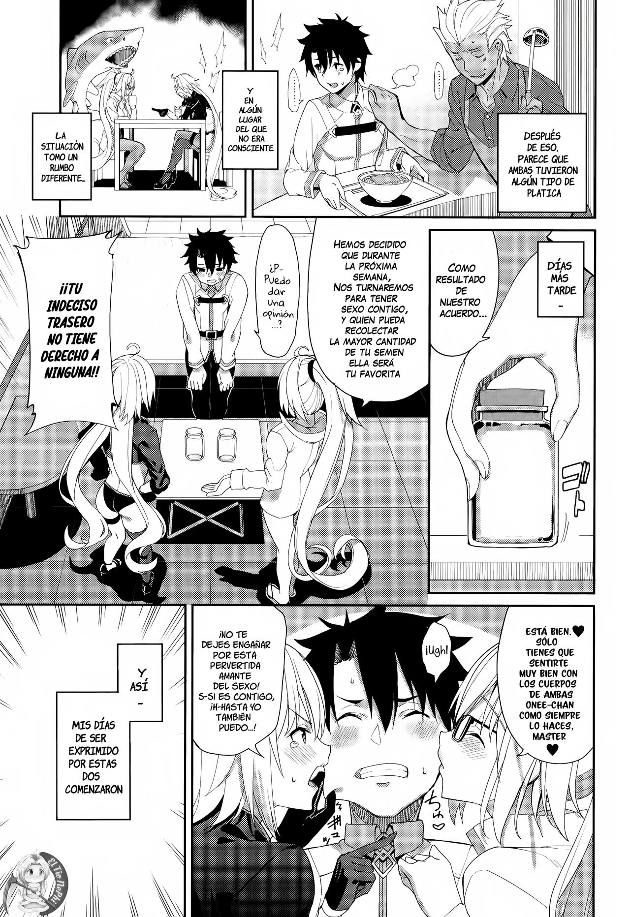 Jeanne to Alter no Sakusei Shuukan | Una Semana Siendo Exprimido por Jeanne y Alter page 4 full