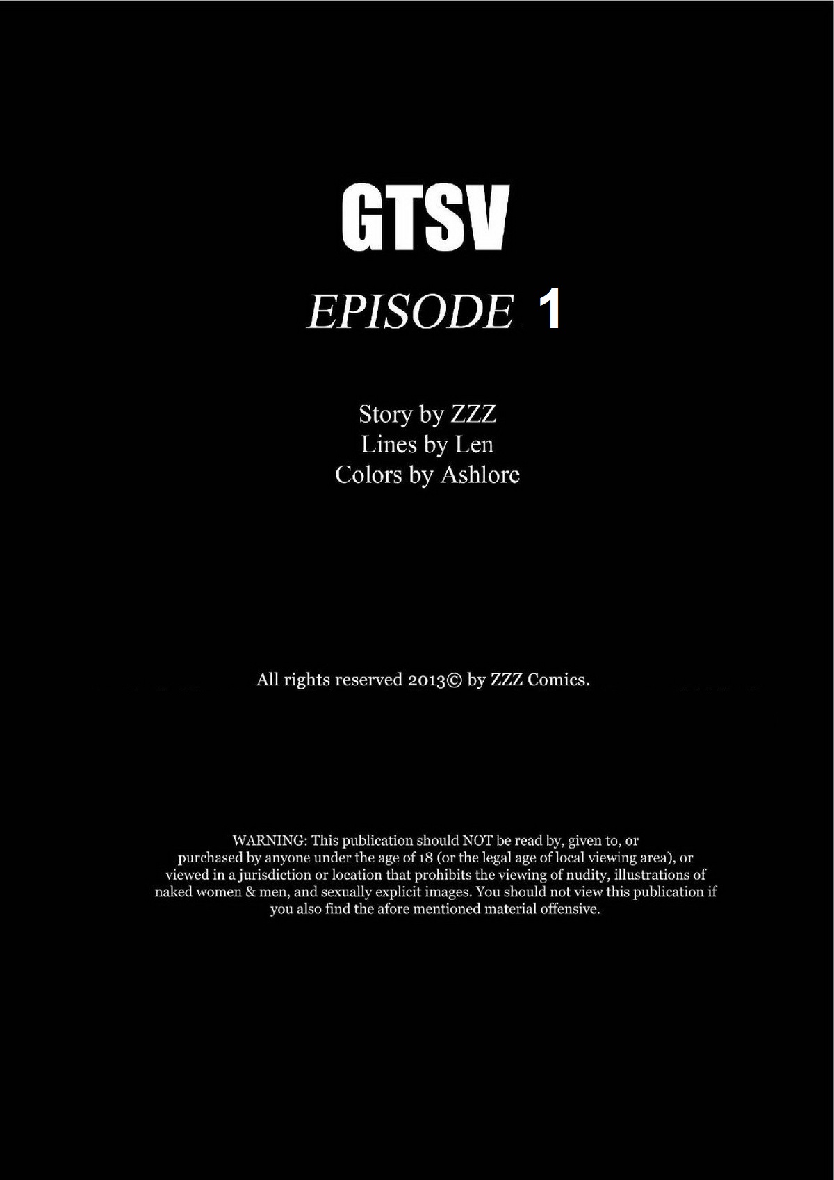 ZZZ Comics - GTSV page 2 full