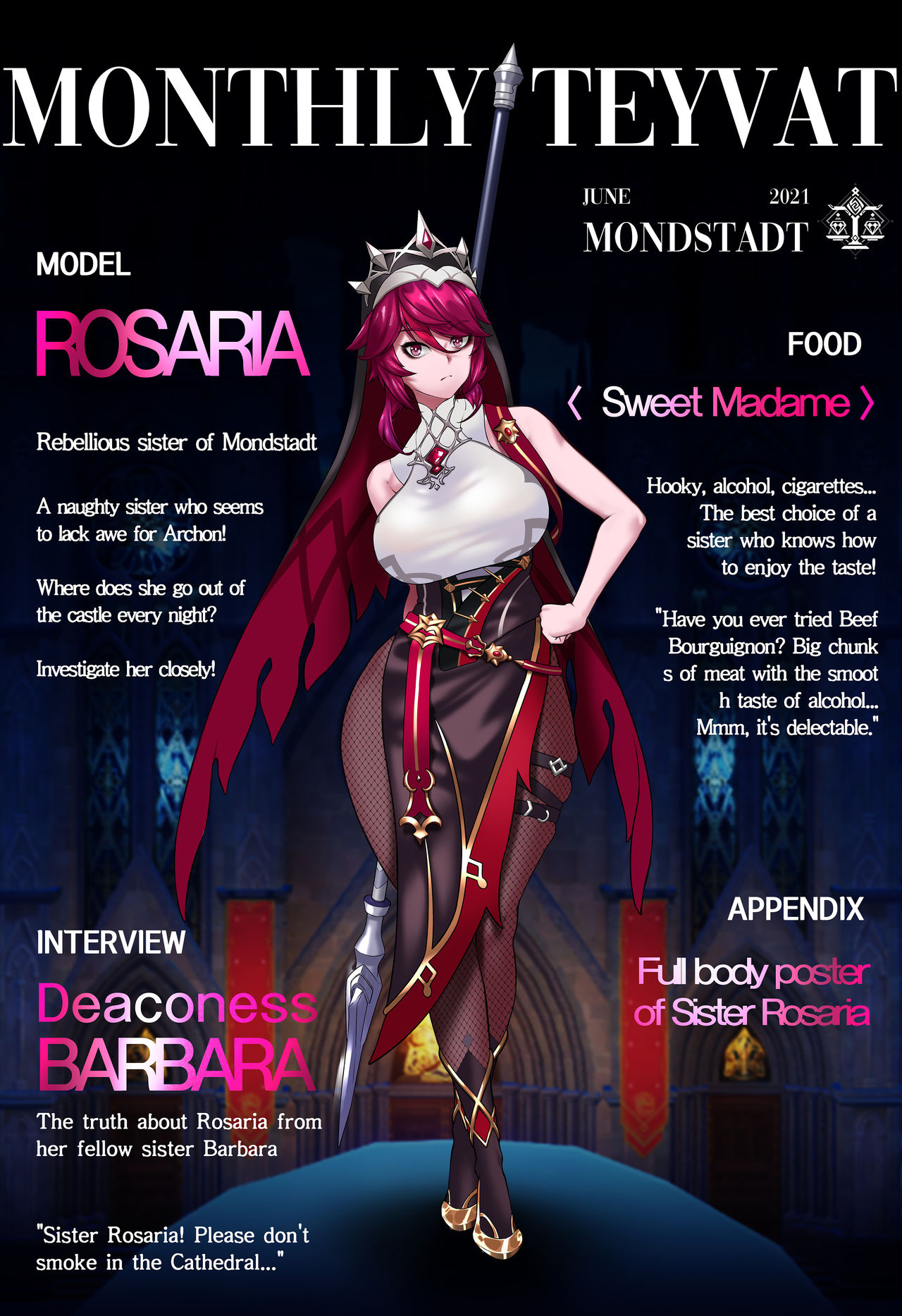 Rosaria（Genshin Impact） page 1 full