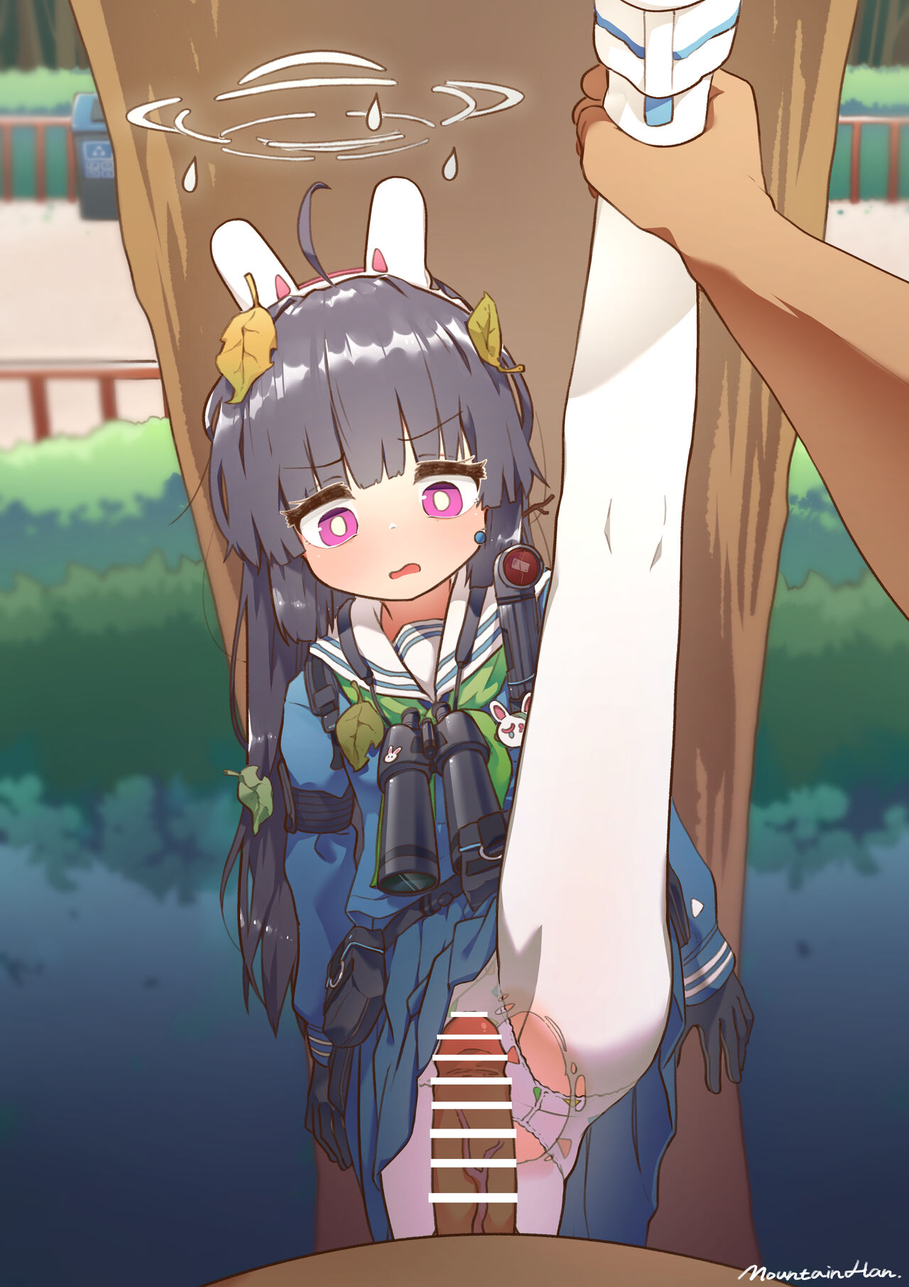 Miyu sex in the park-霞泽美游公园色色 page 4 full