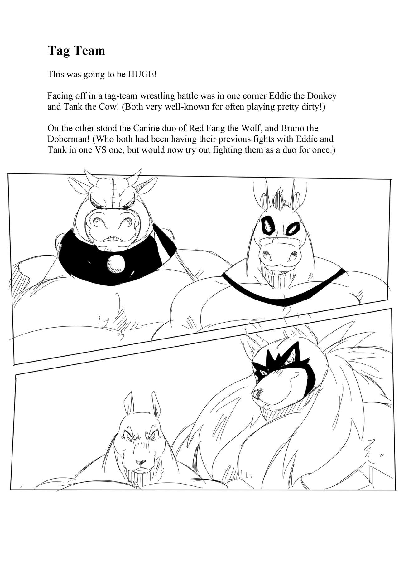 Tag Team Wrestle! page 1 full
