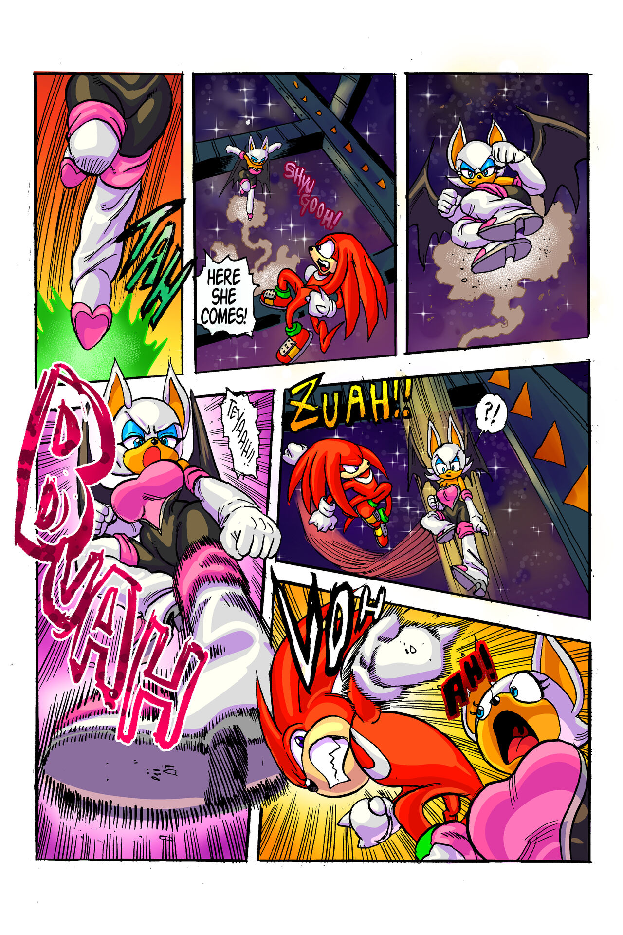 Rouge Vs Knuckles page 4 full