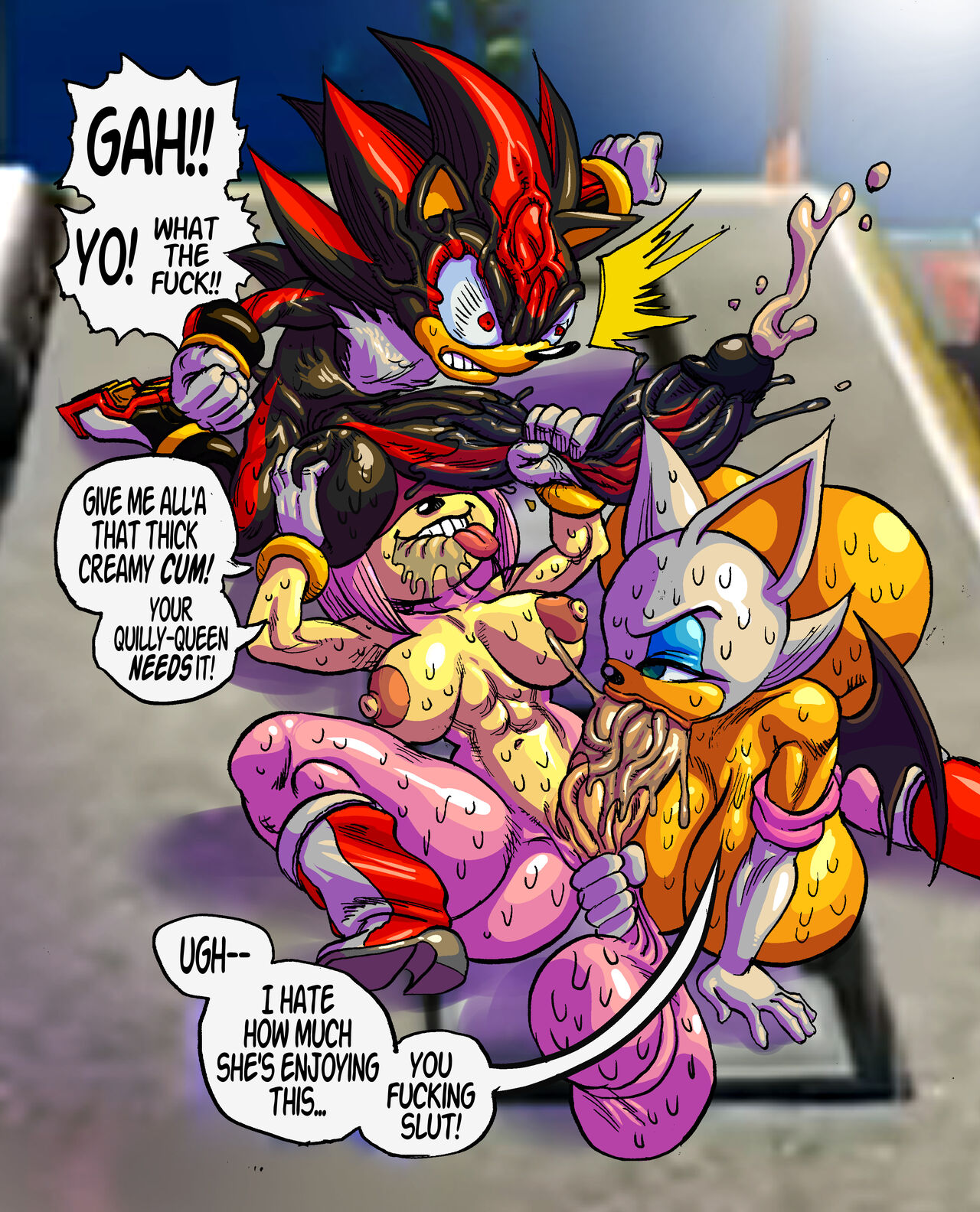 Rouge Vs Knuckles page 9 full