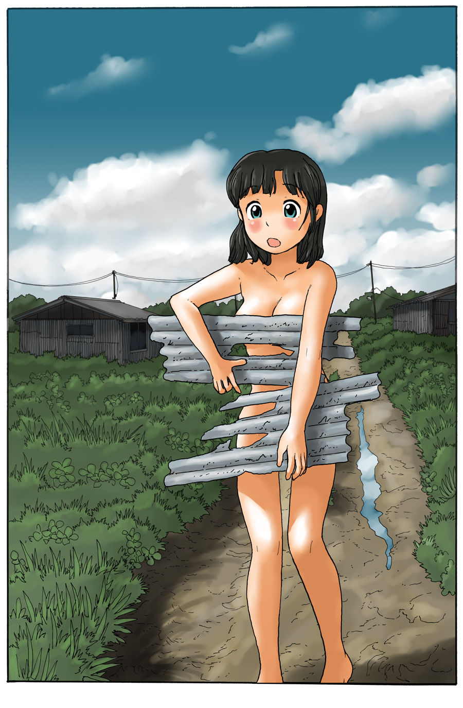 Soto ni Deta Ryouko-san wa | Ryoko-san Who Went Outside page 1 full