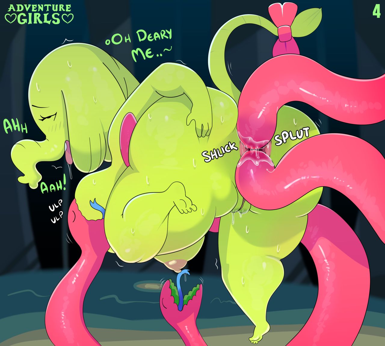Adventure Girls page 4 full
