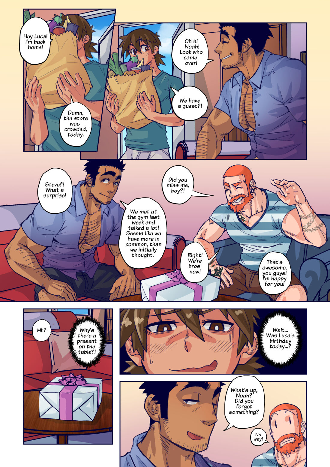 Birthday Party page 1 full