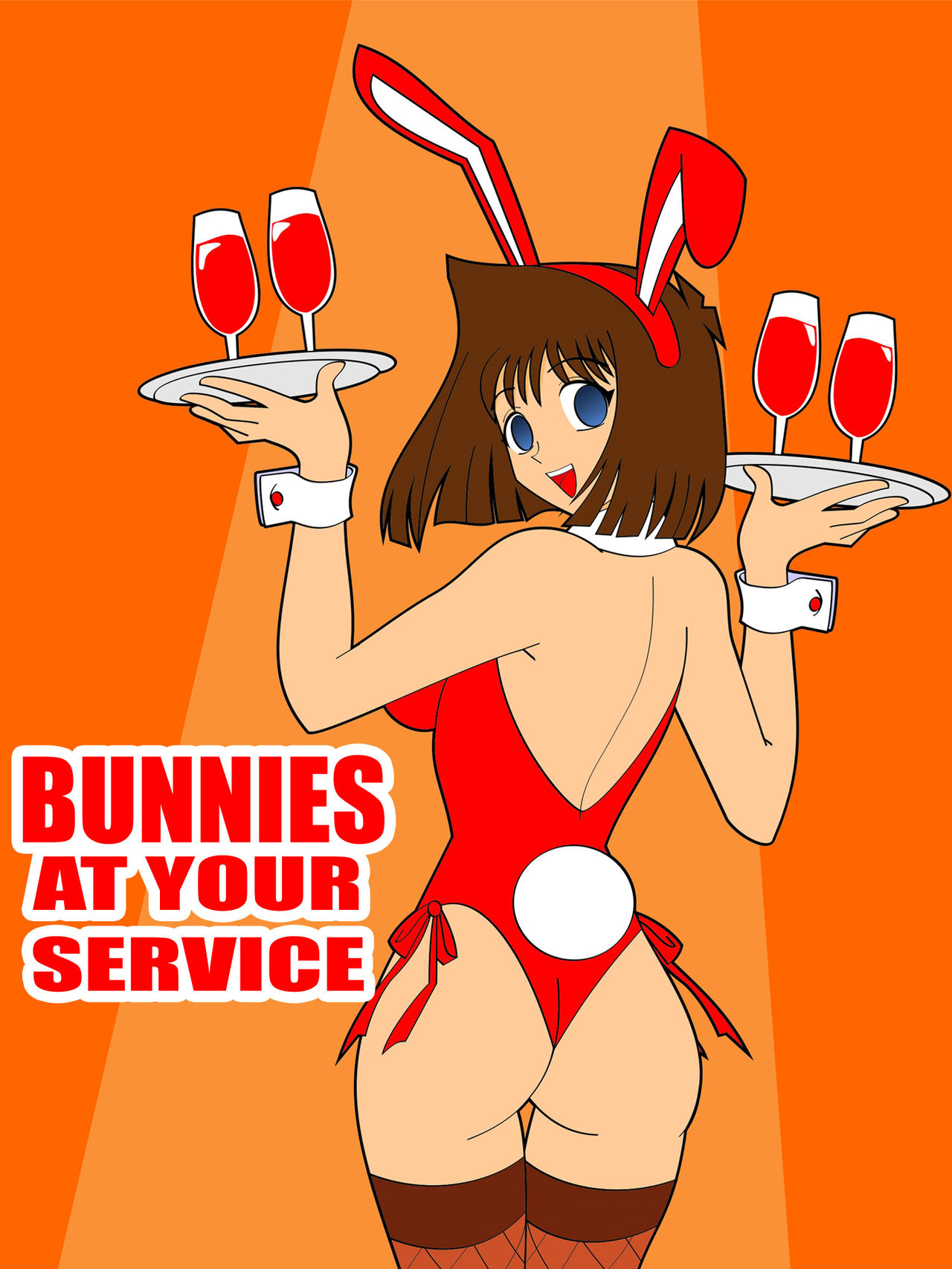 Bunnies at your Service  Spanish page 1 full