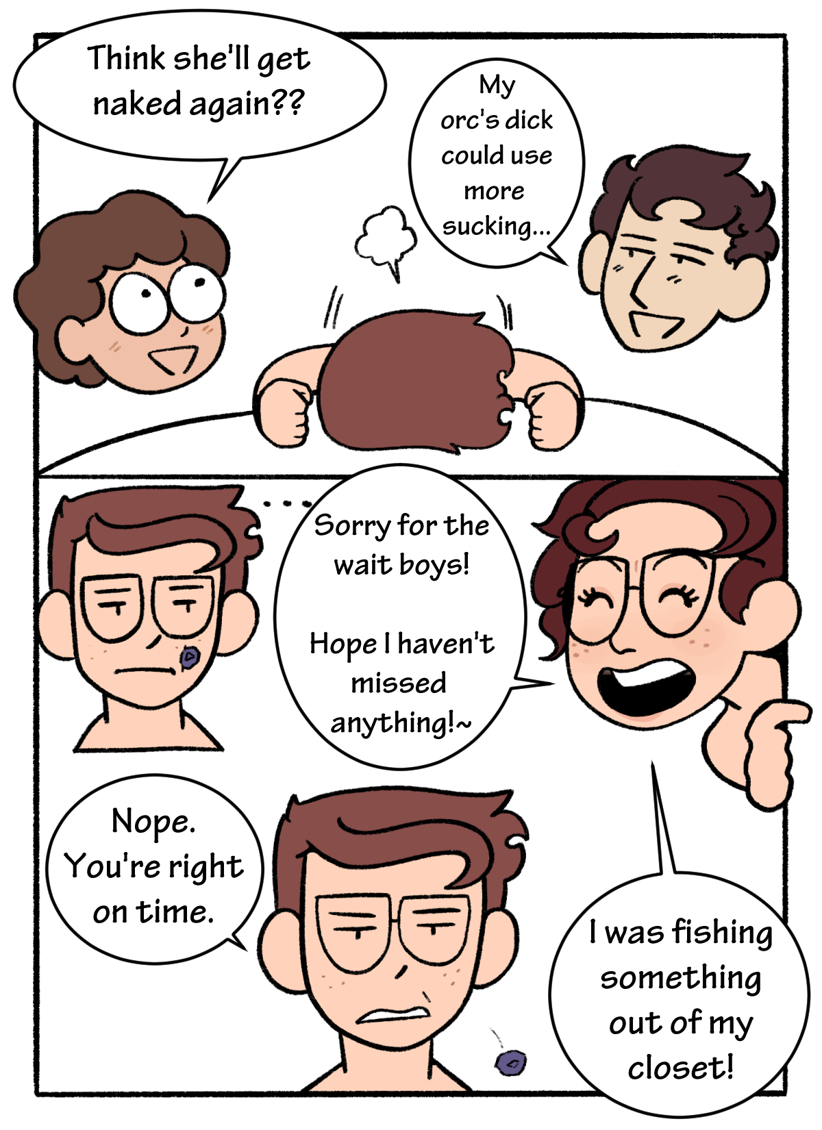 Mom! Stop Interrupting Our DnD Campaign! page 2 full