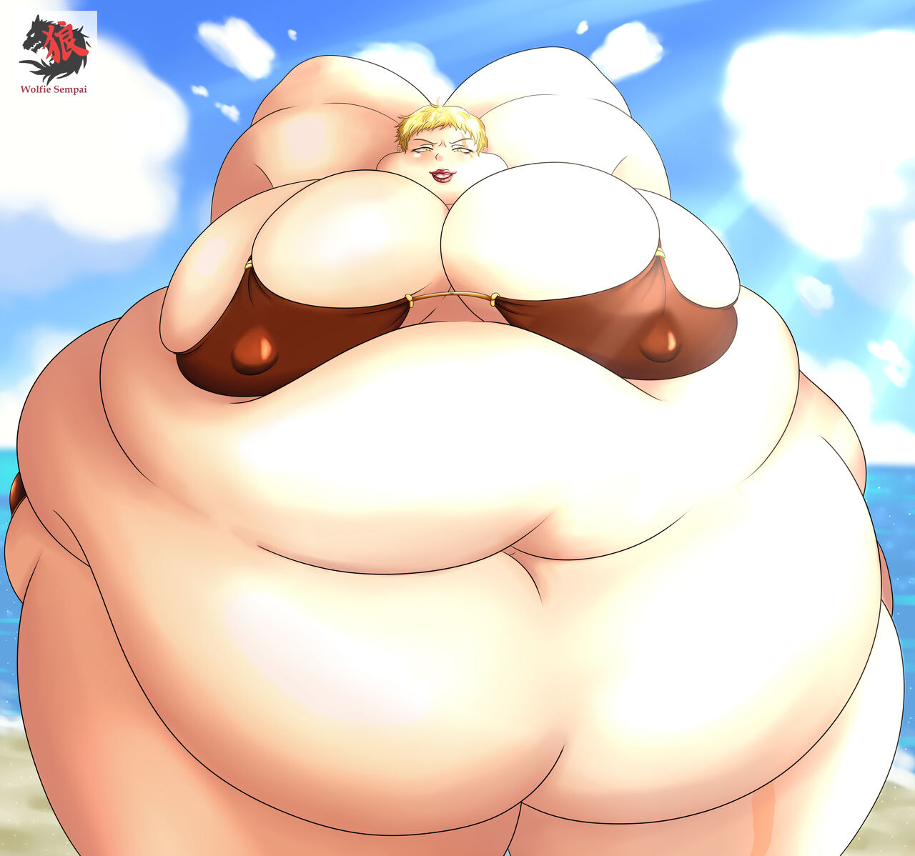 Wolfie Sempai art page 1 full