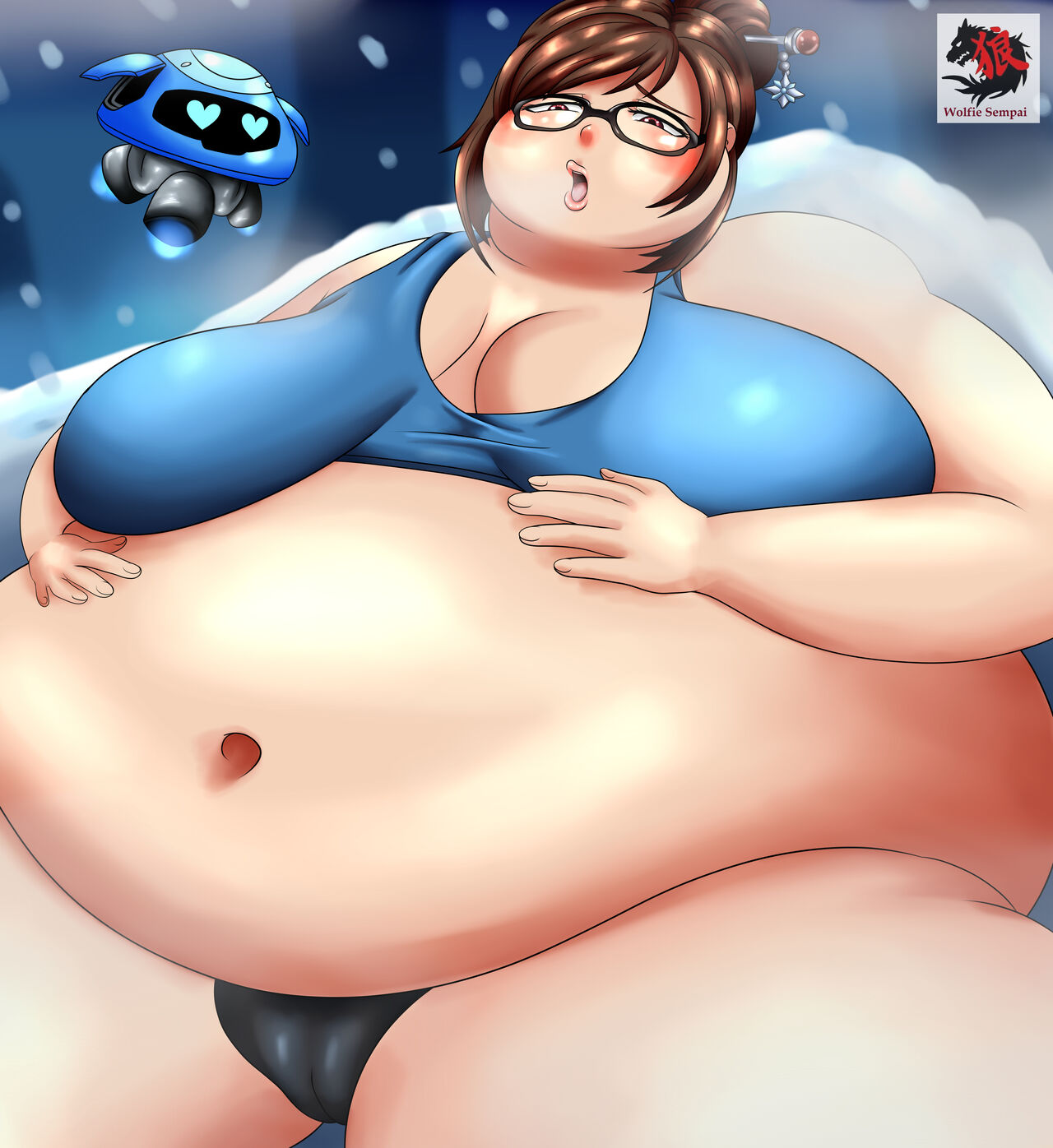 Wolfie Sempai art page 2 full