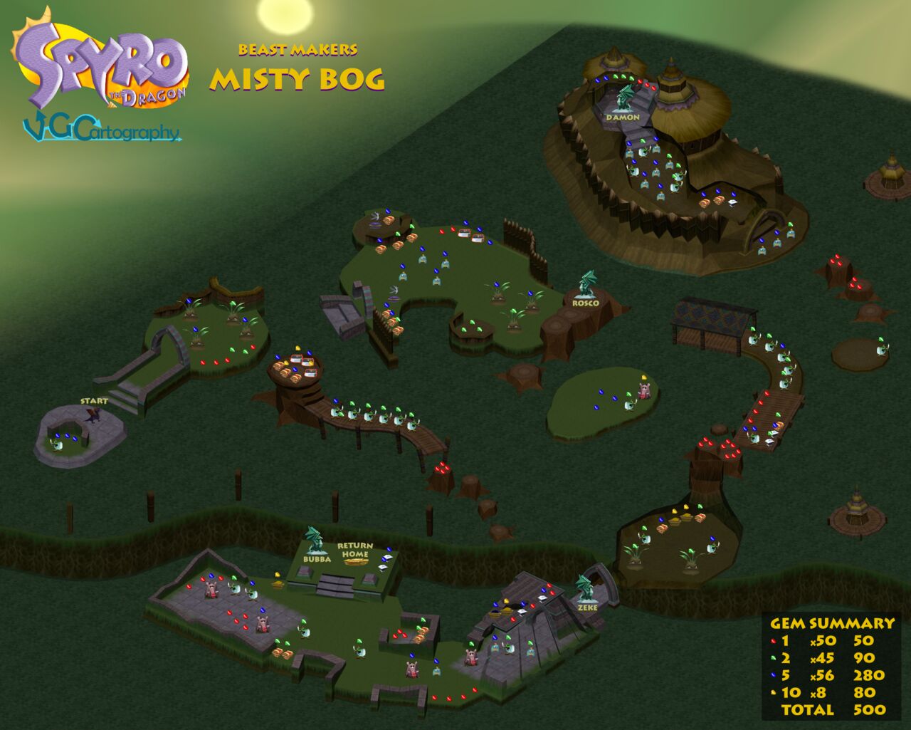 Spyro Isometric Maps page 6 full