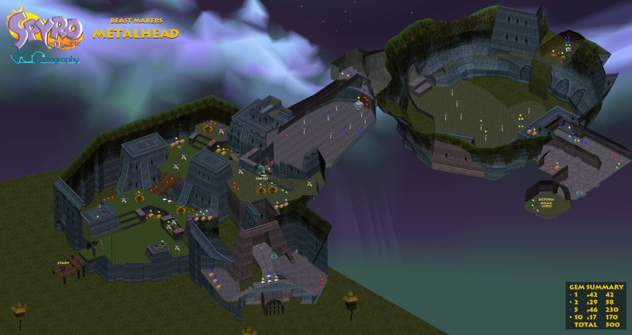 Spyro Isometric Maps page 7 full