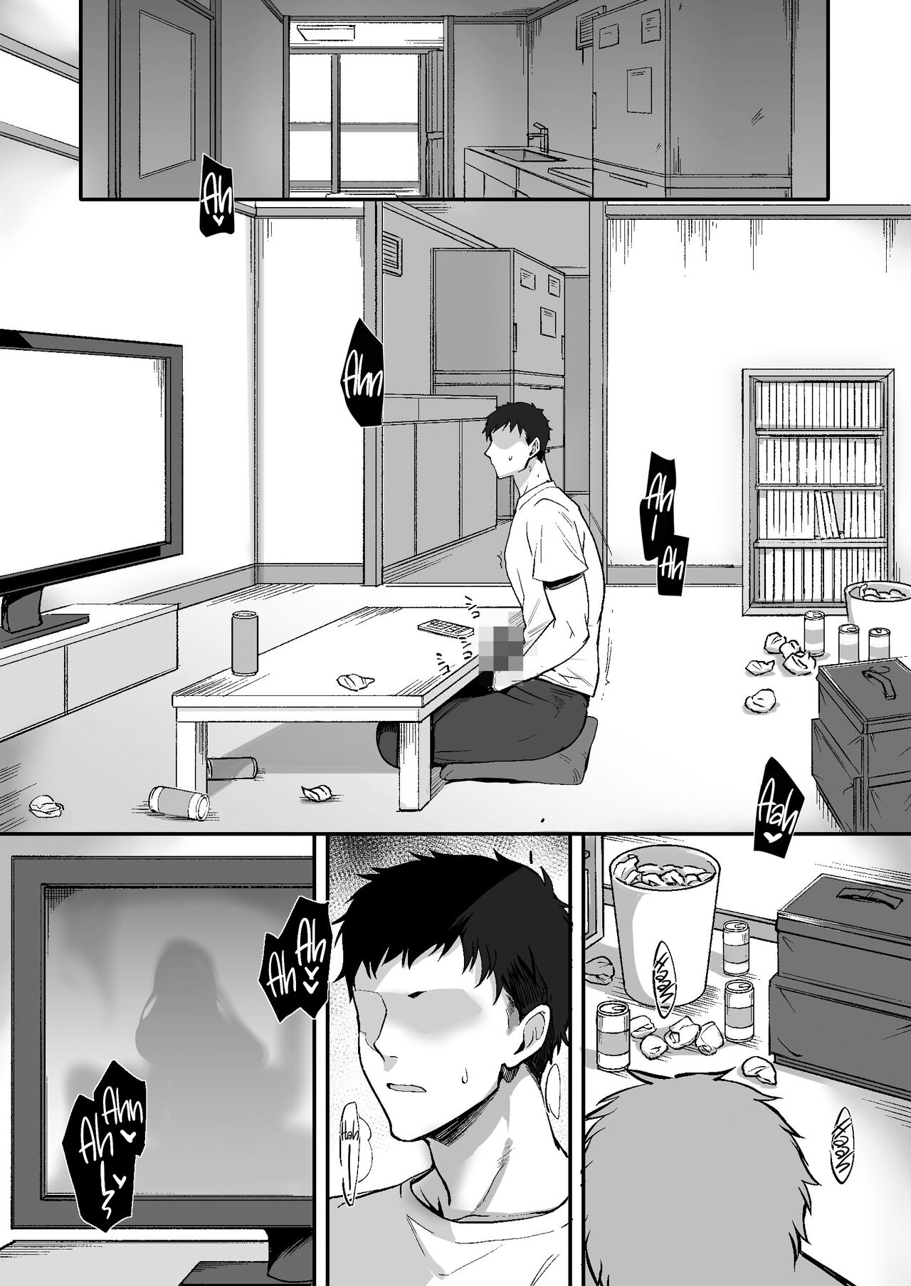 Erosugiru Doukyonin ~ Dosukebe Shimai to 1K Doukyo Seikatsu ~ | My Roommates Are Way Too Lewd ~Living in a One-Room Apartment With Two Perverted Sisters~ page 4 full