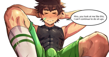 Keitaro and Hiro's  sex time cover