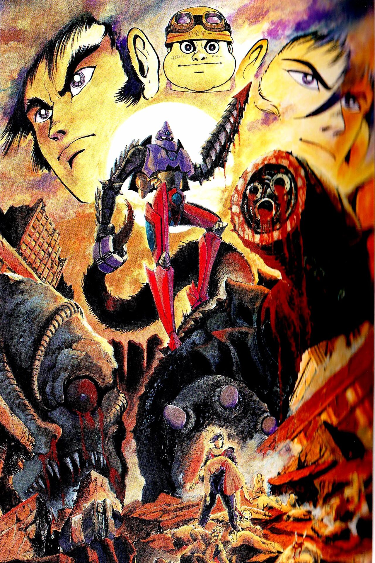 Getter Robot Generation Character's Art Collection page 8 full