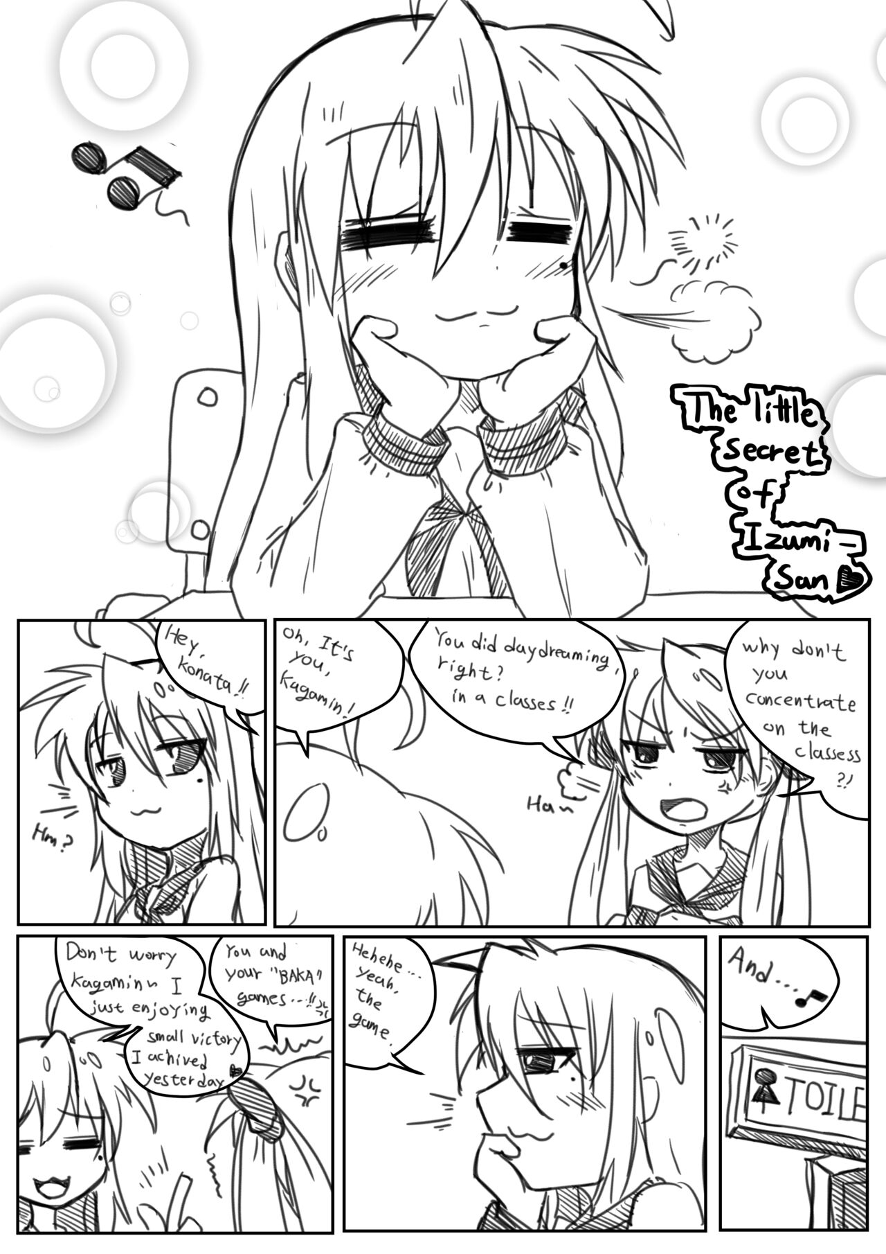 Konata Ass Worship page 1 full
