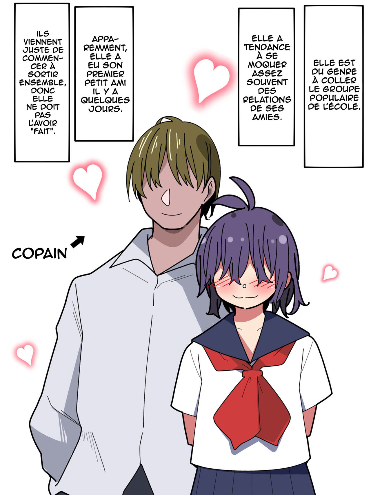 Senpai Mob-ko-chan wa Kouhai Buin ni Netorareru page 2 full