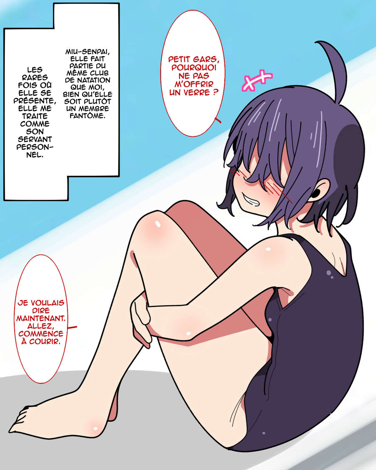 Senpai Mob-ko-chan wa Kouhai Buin ni Netorareru page 3 full