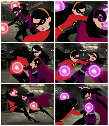 Violet vs Ms. Insidious cover