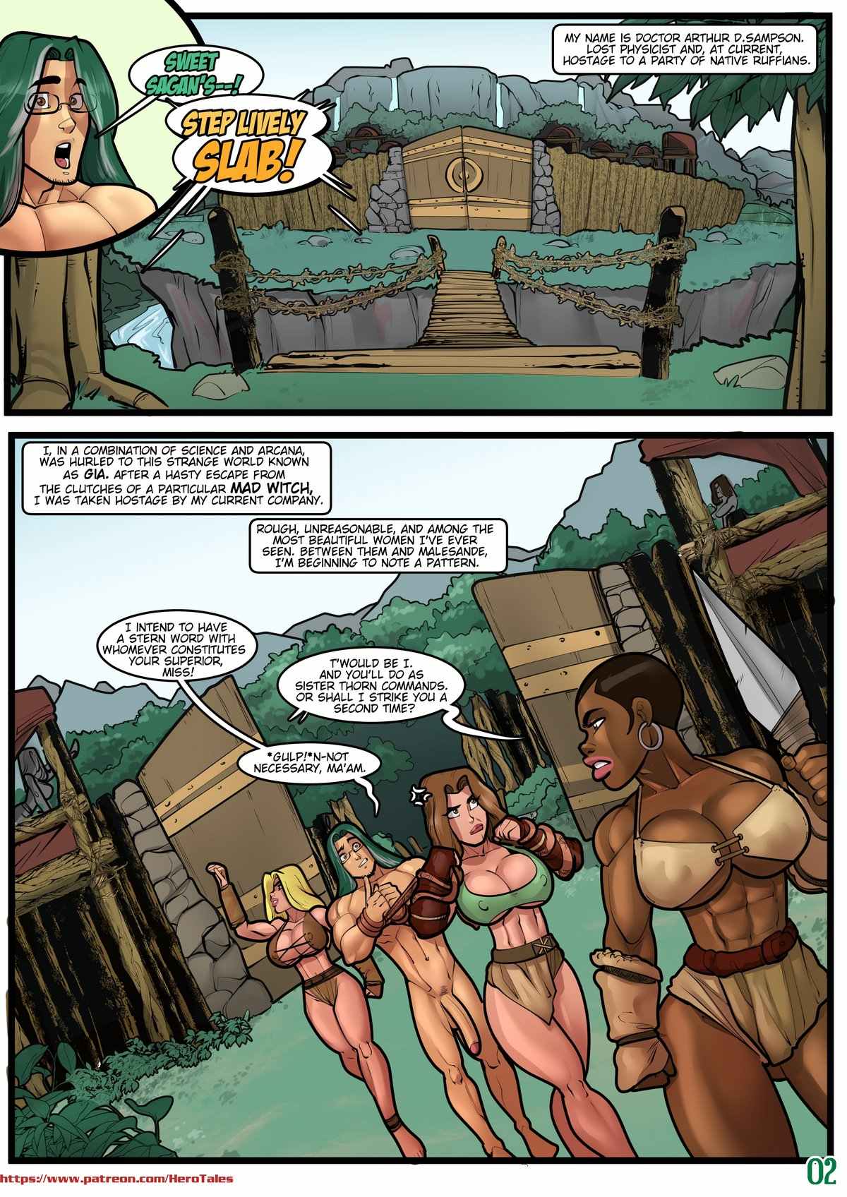 Into The Breeding Dens – Hero Tales – Rabies - ongoing - english page 3 full