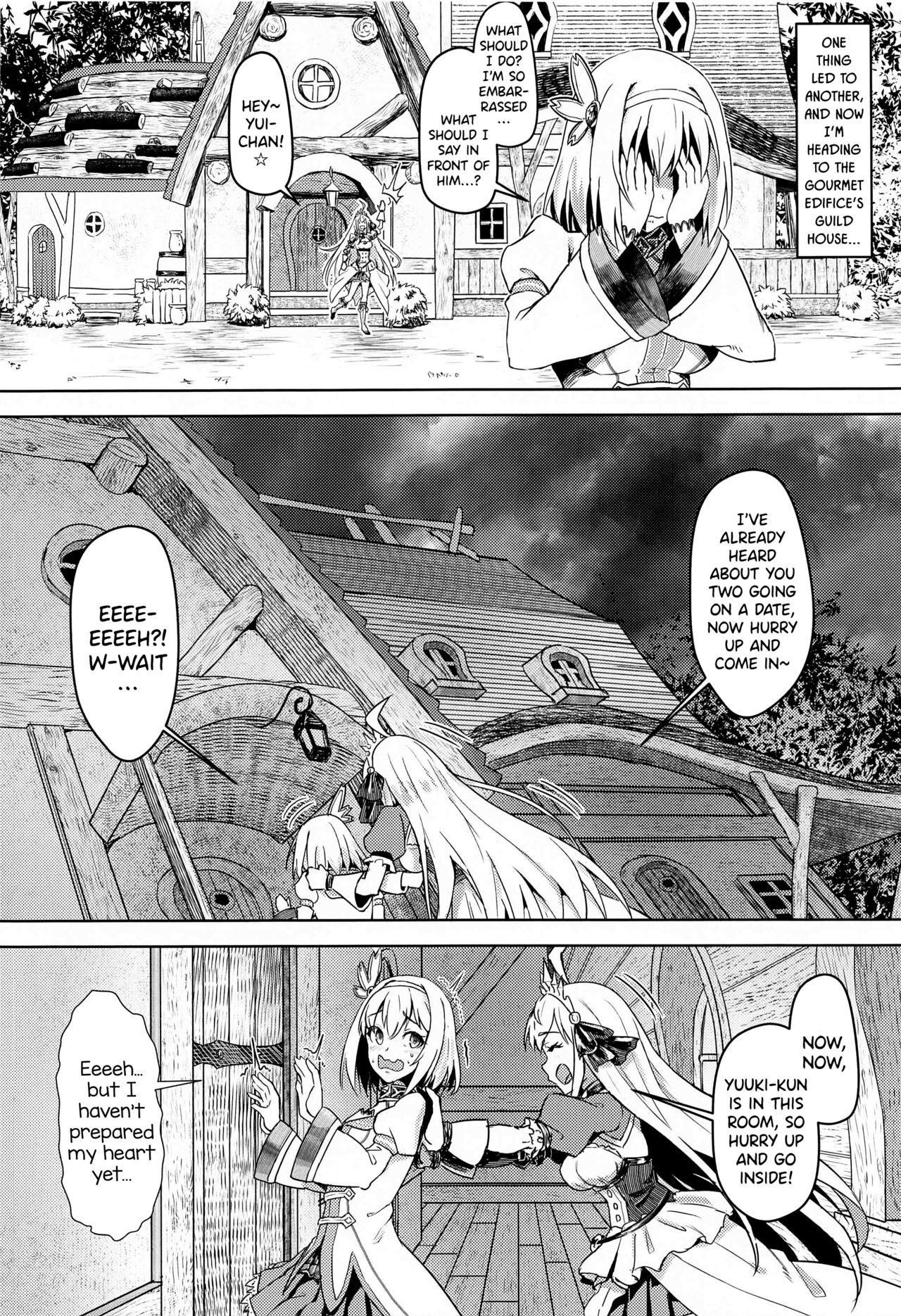 Yui-chan to Kishi-kun ♡ Futarikiri no Hitotoki | Yui-chan and Kishi-kun's Private Moment ♡ page 3 full