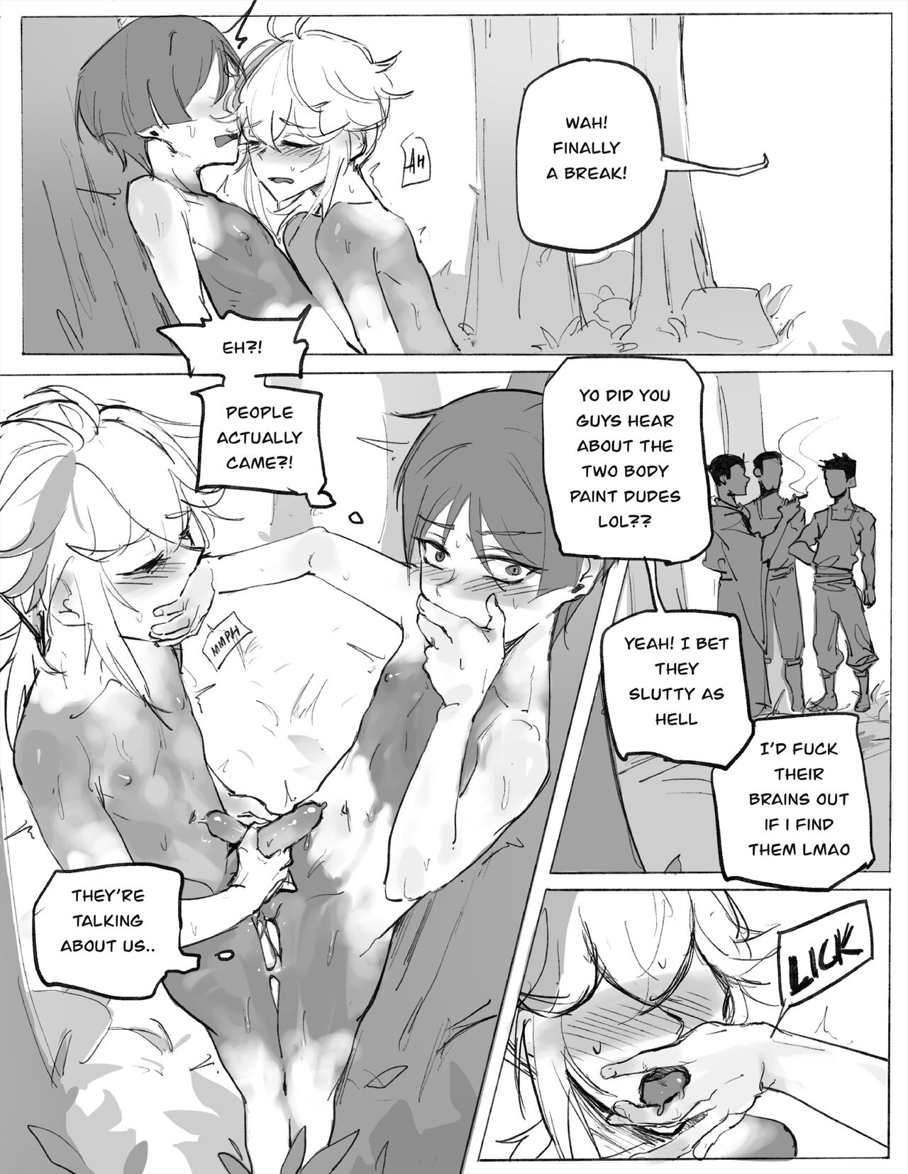 Inazuma Boys Secret page 10 full