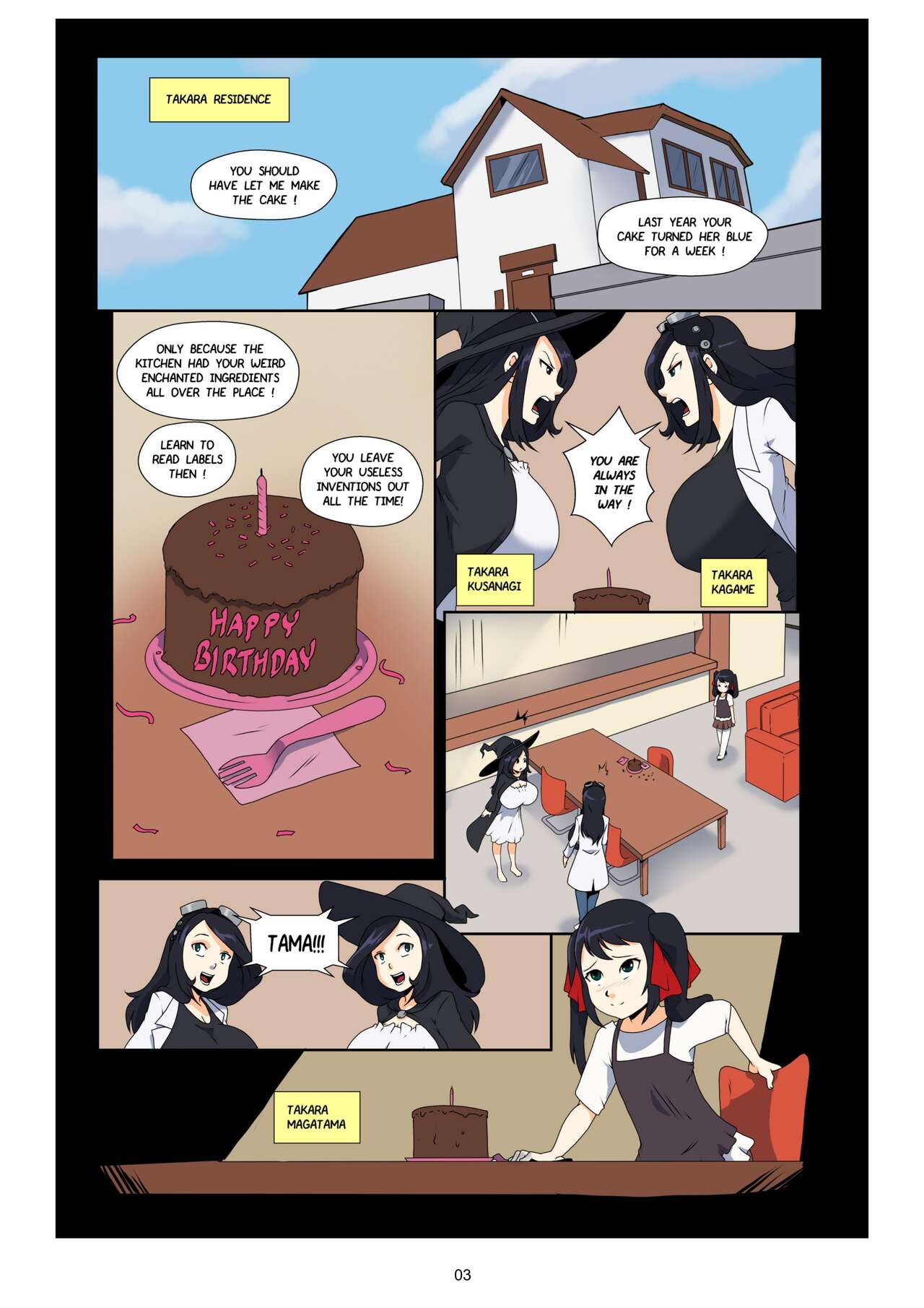 Twins Comic page 3 full