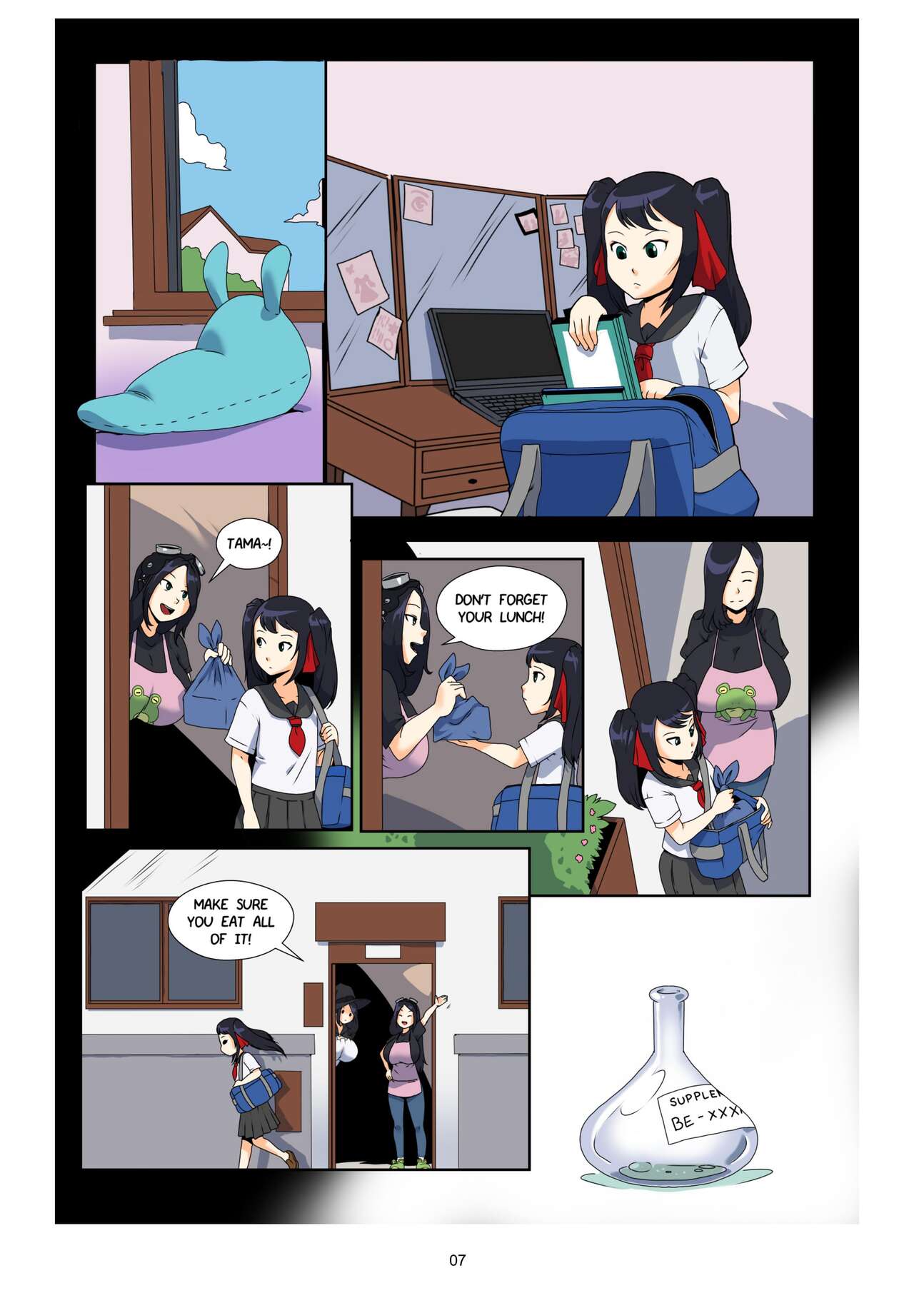 Twins Comic page 7 full