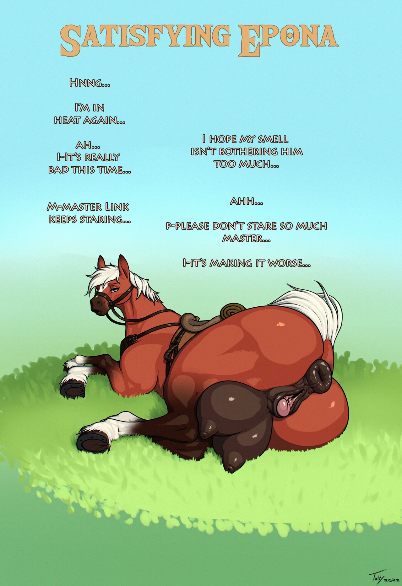 Toby Art - Satisfying Epona page 1 full