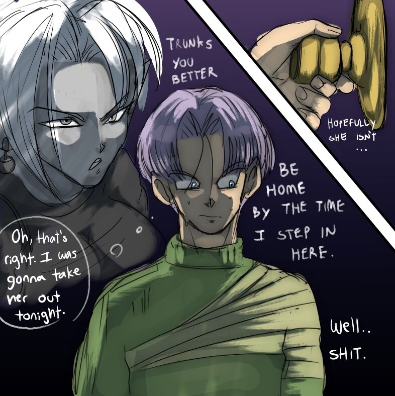 Amend: Time Patrol Trunks X Fem Zamasu page 4 full