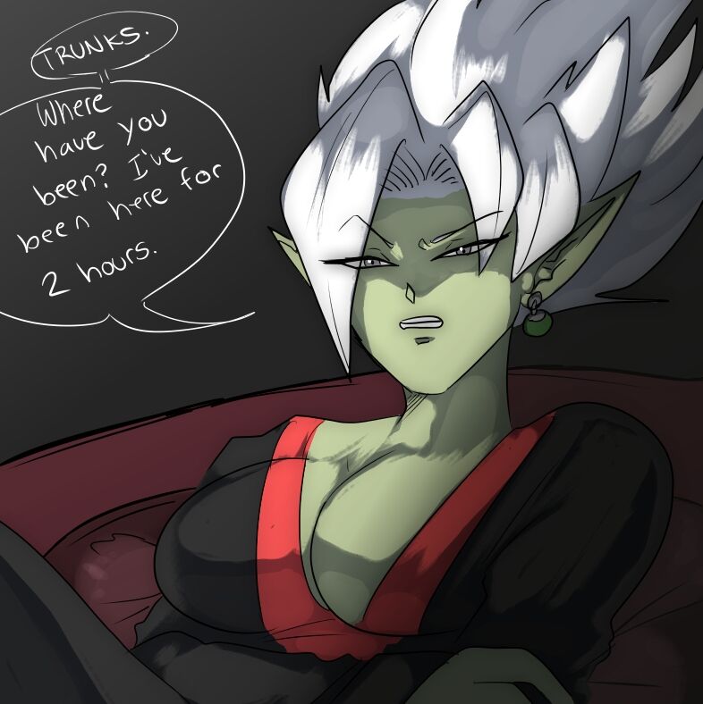 Amend: Time Patrol Trunks X Fem Zamasu page 9 full