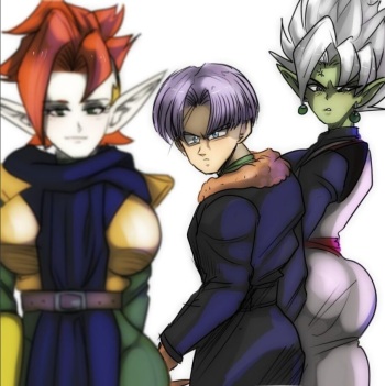 Amend: Time Patrol Trunks X Fem Zamasu cover