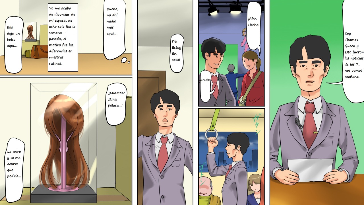 Mahou no Wig - Shemale Maso Shoufu - Sayaka no Kokuhaku page 6 full