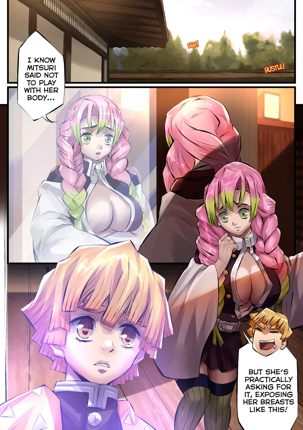 ArtofLariz: Mitsuri Swapped!? page 1 full