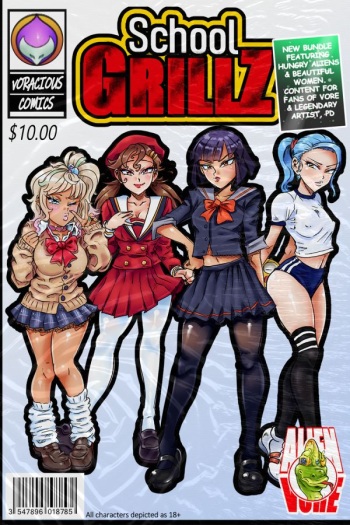 Voracious Comic's School Grillz Menu bundle! cover