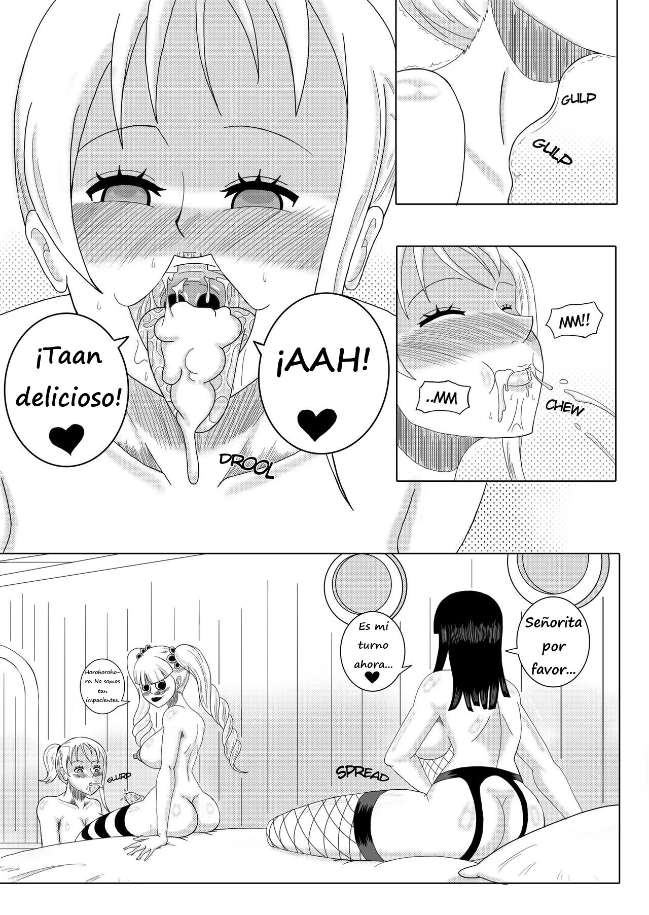 Nami &amp; Robin: Hypnosis Pirata   Reyfollador page 10 full