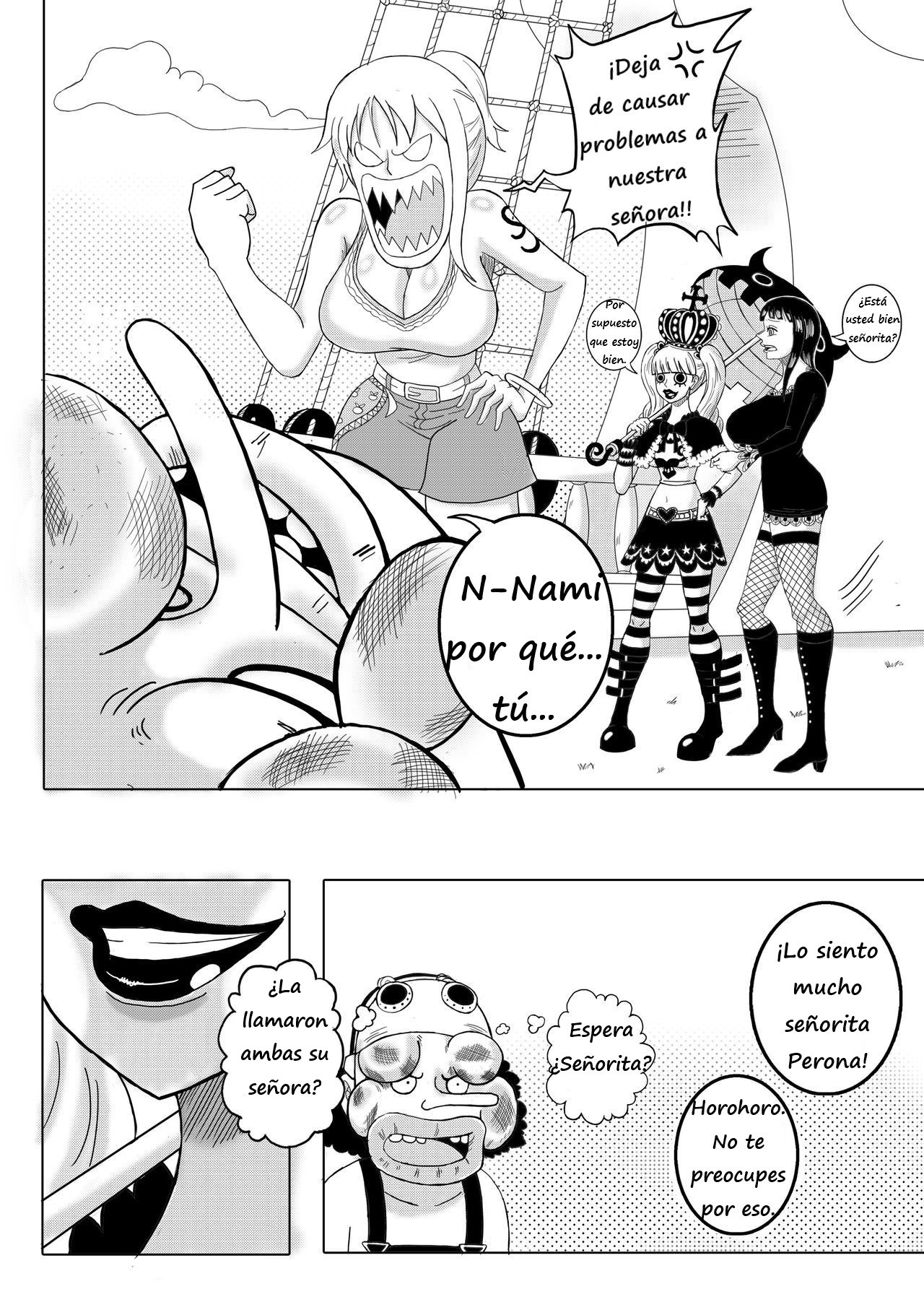 Nami &amp; Robin: Hypnosis Pirata   Reyfollador page 3 full