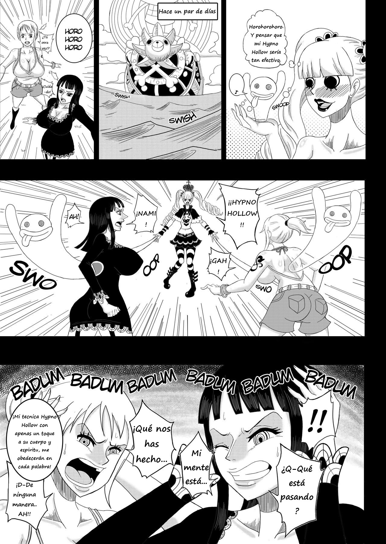 Nami &amp; Robin: Hypnosis Pirata   Reyfollador page 6 full