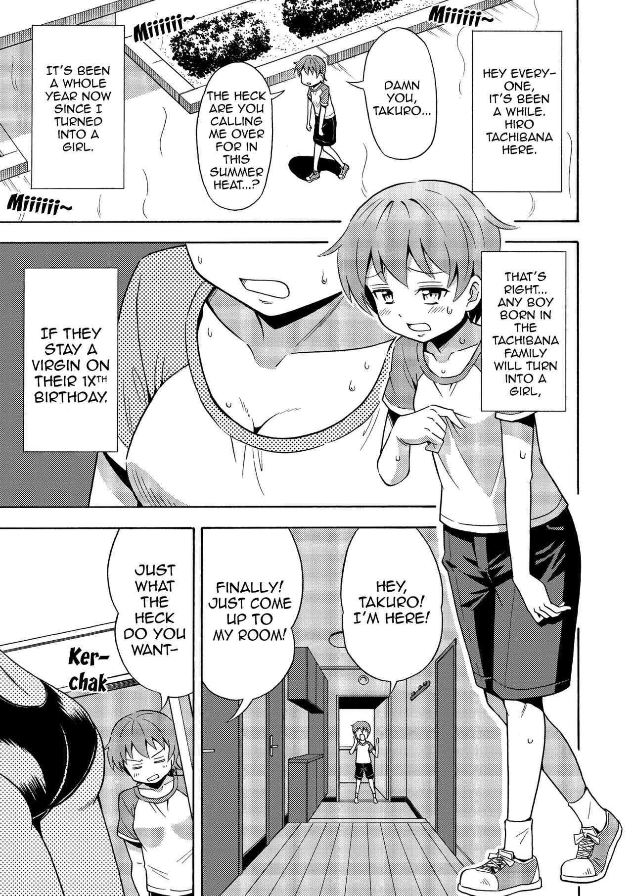 Happy Birthday 2 - Nyotaika Shita no de Mizugi o Kai ni Ittemita | Happy Birthday 2 - Because I have the body of a girl, I tried going shopping for swimsuits. page 3 full
