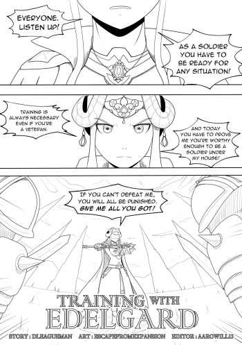 Training with Edelgard cover