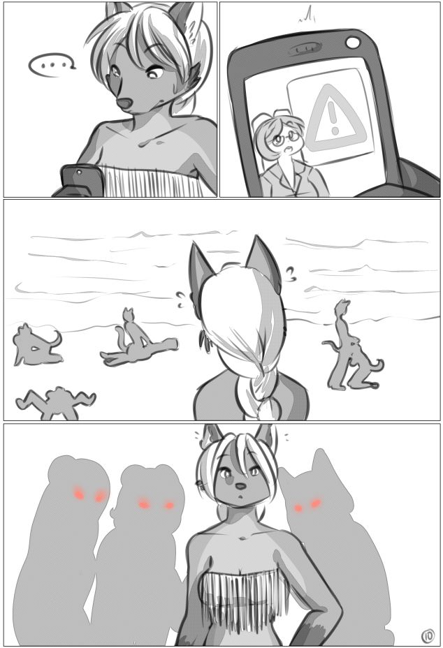 Goo Girls Beach Party page 10 full