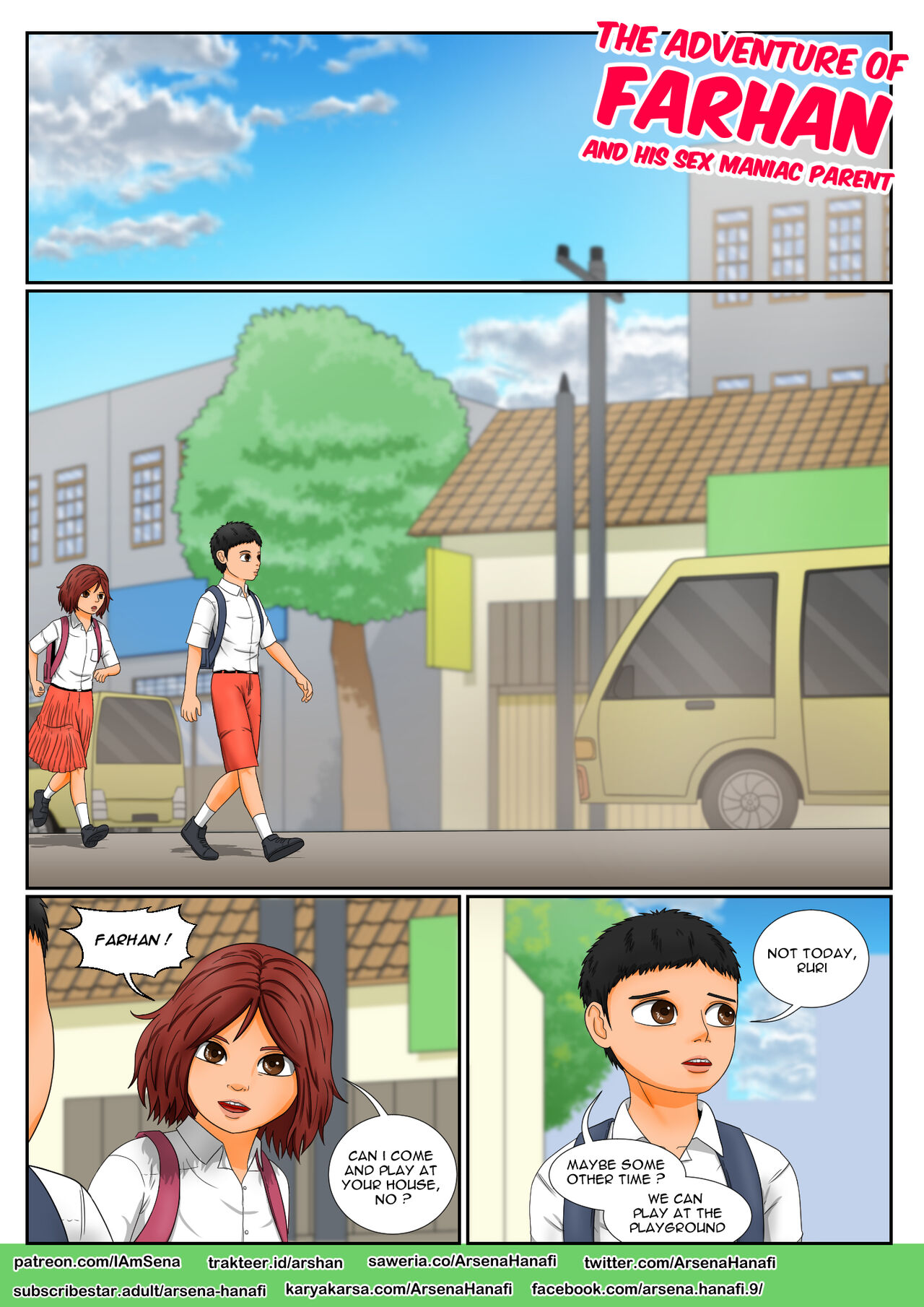 The Adventure of Farhan And His Sex Maniac Parent page 1 full