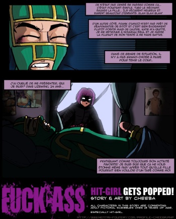 Fuck Ass - Hit Girl Gets Popped cover