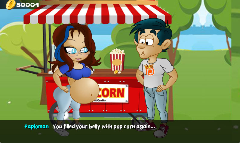 Hungry Girls Game: Alexa's Alluring Bellyplay #2 page 7 full