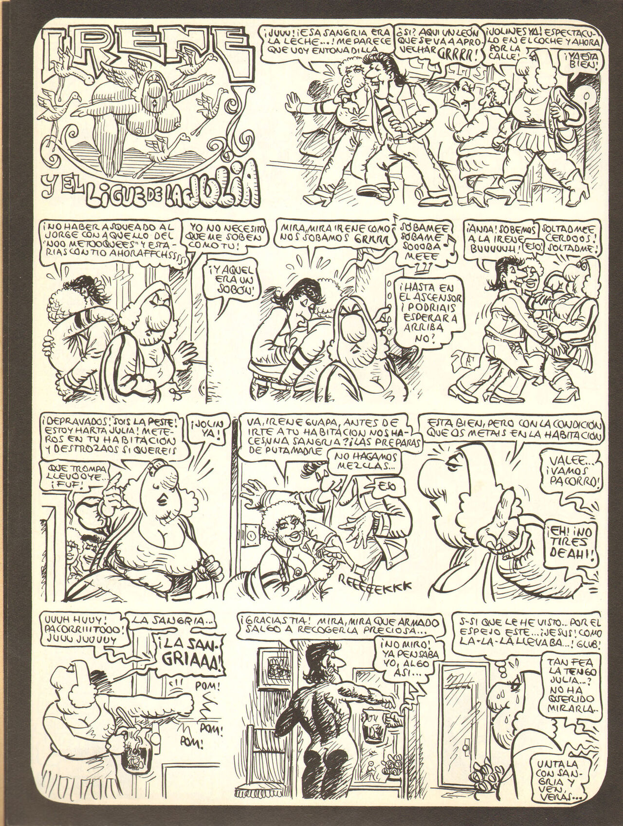 Mas aventuras del Manolo y la Irene page 5 full